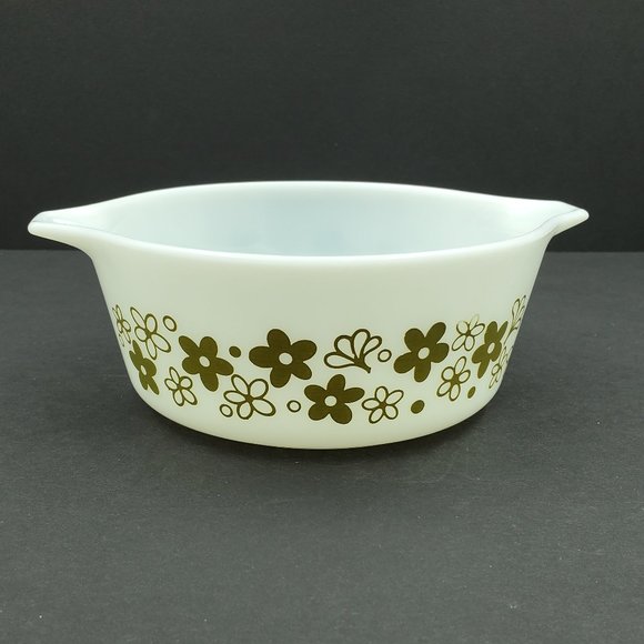 Pyrex Spring Blossom Crazy Daisy 472 1.5 Pint Casserole Dish Baking Dish - Picture 1 of 6